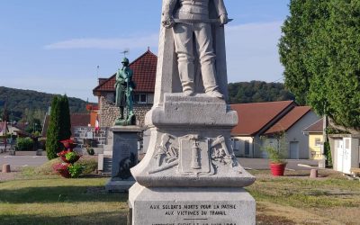 Monuments aux morts 1870/1871 et 1939/1945 Commune de Ronchamp