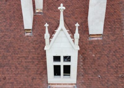 Jambages et chien-assis - Maçonnerie