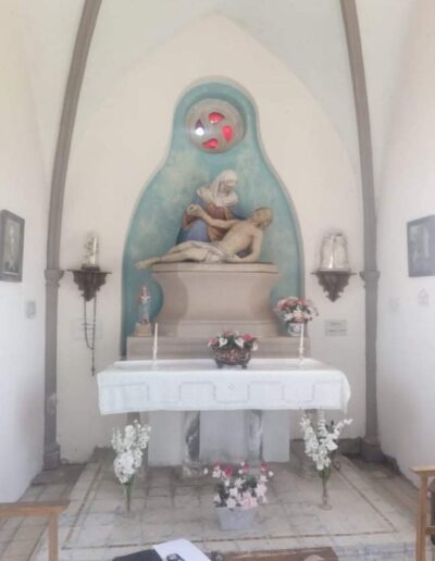Remplacement d'un piliers d'une chapelle - Après Intervention T2P
