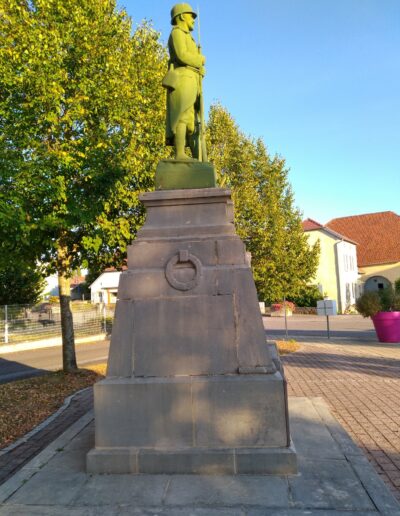 Monument aux morts - PUSEY - Avant intervention T2P