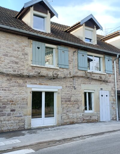 Joint à la chaux - Habitation - Après nettoyage T2P