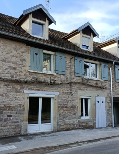 Joint à la chaux - Habitation - Après nettoyage T2P 2