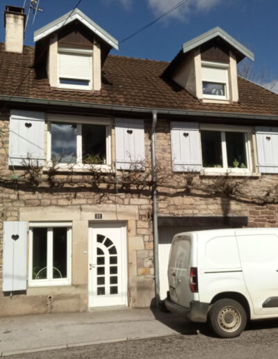 Joint à la chaux - Habitation - Après nettoyage T2P 3