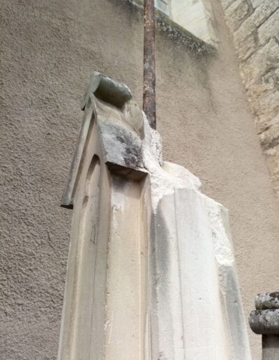 Calvaire et Croix - Filain 70 - Avant intervention T2P