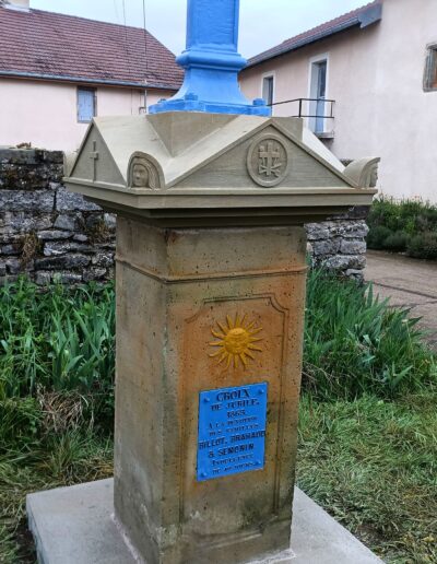 Calvaires et croix - Melincourt 70 - Après 2