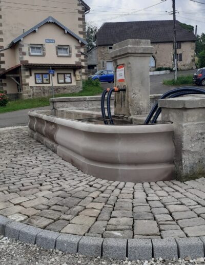 Fontaine du Centre - Magny-Jobert - Après