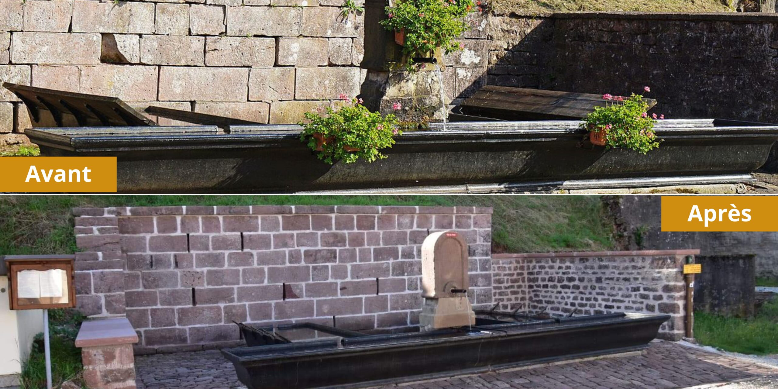 Fontaine Thérèse - Avant Après T2P Fontaine Thérèse - Avant Après T2P