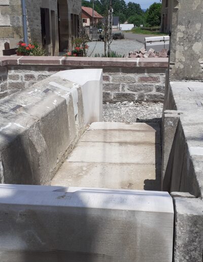 Fontaine de la Vieille Ville - Magny-Jobert - En rénovation