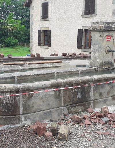 Fontaine de la Vieille Ville - Magny-Jobert - En rénovation 2