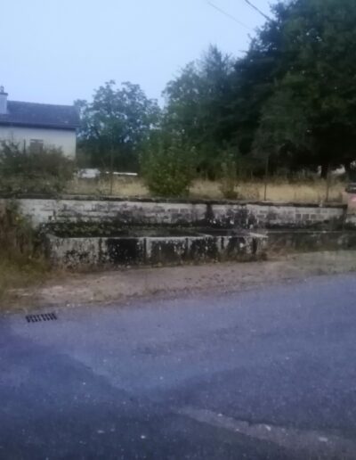 Fontaine Lavoir - Magny-Jobert - Avant Travaux