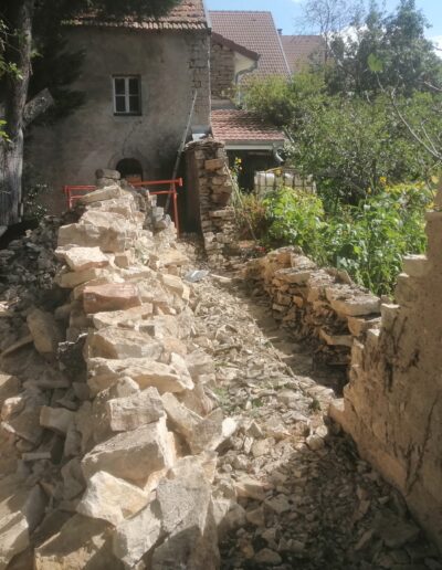 Murs et Murets en pierre naturelle - Maçonnerie traditionnelle - T2P