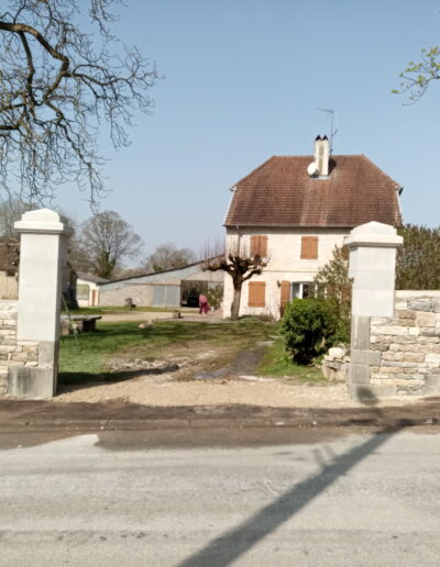 Piliers pour soutènement portail - Habitation particulier - Par T2P