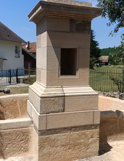 Fontaine du haut - Nans - Après travaux 1