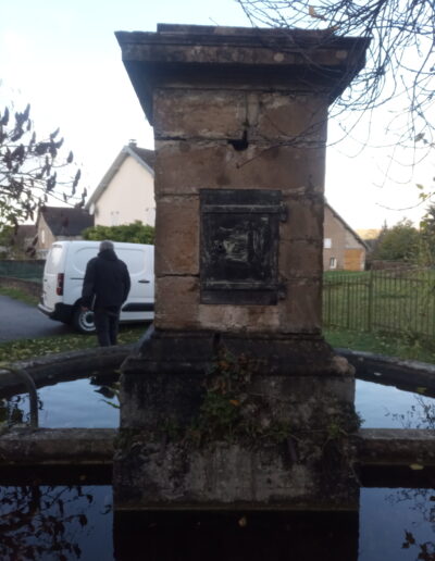 Fontaine du haut - Nans - Avant travaux 1
