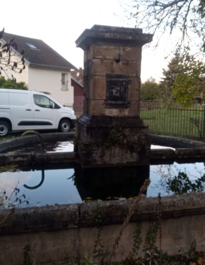Fontaine du haut - Nans - Avant travaux 1