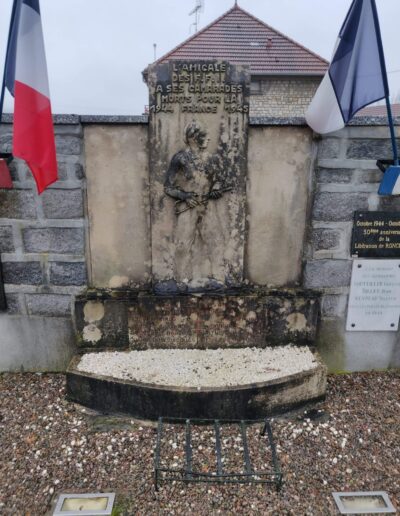 Monuments aux morts de RONCHAMP - Avant T2P 4