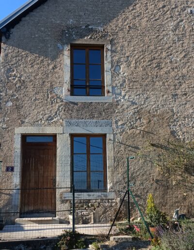 Ouvertures 3M - remplacement linteau et appuis après - Maçonnerie - Travaux T2P 2